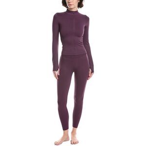 Phat Buddha Womens  2Pc Top & Legging Set, Purple